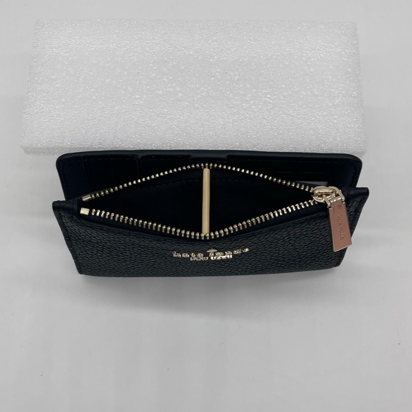 Kate Spade Small Slim Bifold Wallet Black - Picture 5 of 7